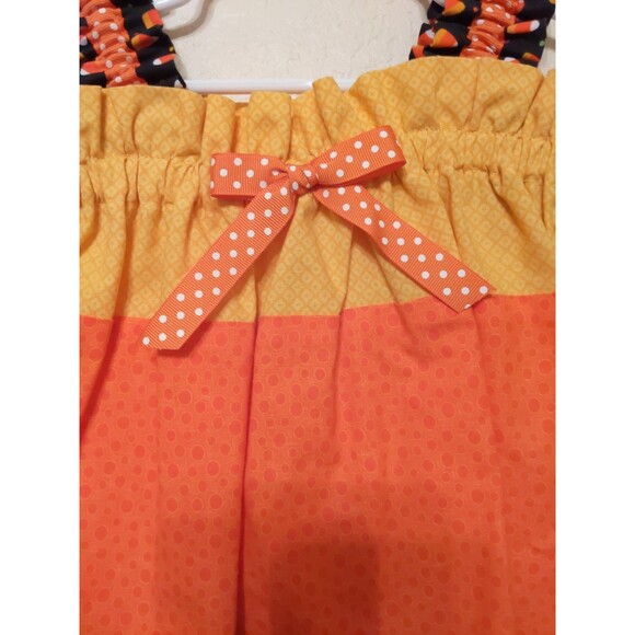 Thanksgiving Fall Baby Dress Handmade 3-6 Month - Picture 3 of 6